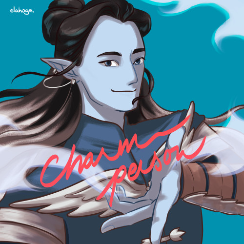 ✨Casting Charm Person ✨Added some Critical role fanart to my Ko-fi store, including prints for the C