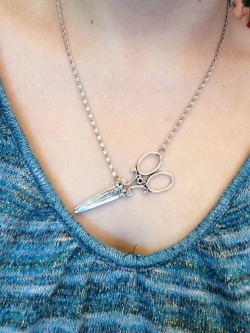 how-do-i-even-life:  My new necklace! Because