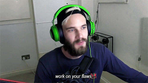 partypewds: “I really think it’s okay to work on your flaws, I don’t think there&r