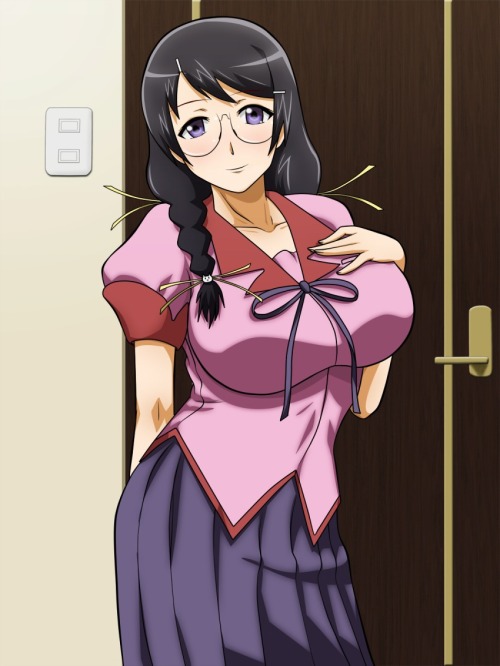 rule34andstuff:  Fictional Characters that I would “wreck”(provided they were non-fictional): Tsubasa Hanekawa (Bakemonogatari). Set II. 