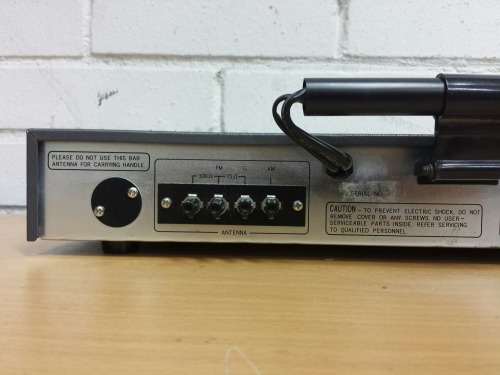 Rotel RT-400 AM/FM Stereo Tuner, 1981