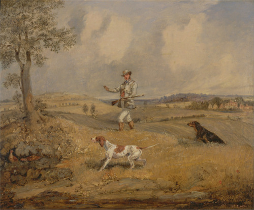 Partridge Shooting, Henry Thomas Alken, ca. 1825