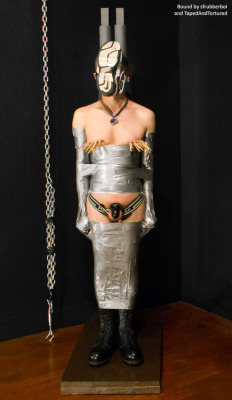 tapedandtortured:Lockypup, taped the the