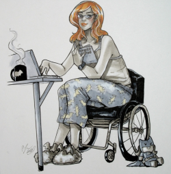 theamazingsallyhogan:  From 1989 to 2011, Barbara Gordon was widely considered the best-written disabled character in mainstream comics.  She remains the best representation that the disabled community have ever had from DC Comics.  Her disability did