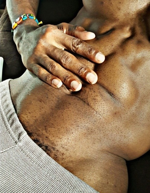 charlibal:  Eggplant &amp; ABS  Mmmm