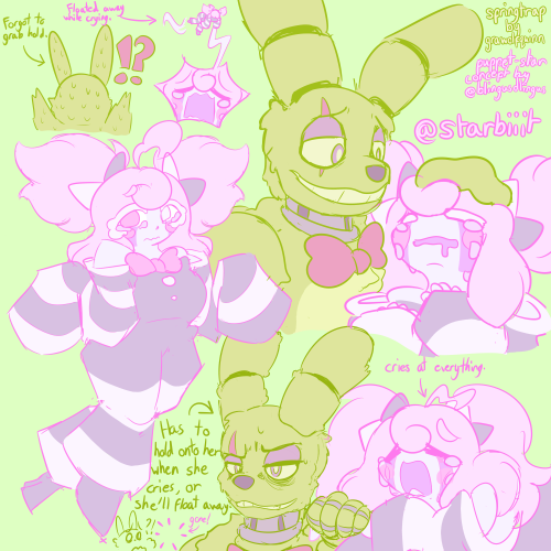 SPRINGTRAP ATTACK!!!!! Here's Some Sketches For U