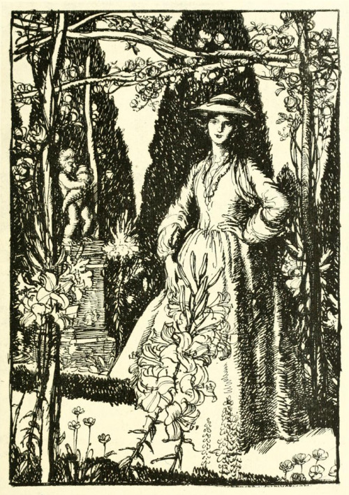fuckyeahvintageillustration: ‘Maud, a monodrama’ by Alfred Lord Tennyson; with illustrations by Edmu
