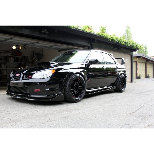 stancenation:  Front shot of that badass Subie we shared with you yesterday. #stancenation