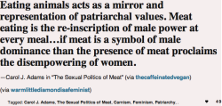 this-is-cthulhu-privilege:  Yes, I will have a medium rare oppression please. With a side rack of honey glazed baby back oppression. Meat. The tastiest oppression. Now I dont even have to sit on public transportation with my legs apart to oppress the