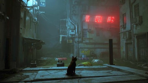 laughingsquid: A Walkthrough of ‘Stray’, A Video Game Where You Play a Cat Wandering Through a Futur