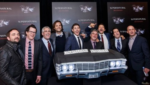 supermishamiga:  you know what’s good about this pic? They did the “serious” version and this “funny” version. And I’m assuming by Misha’s expression that he was probably the one to suggest the funny pic. judging by their faces, he probably