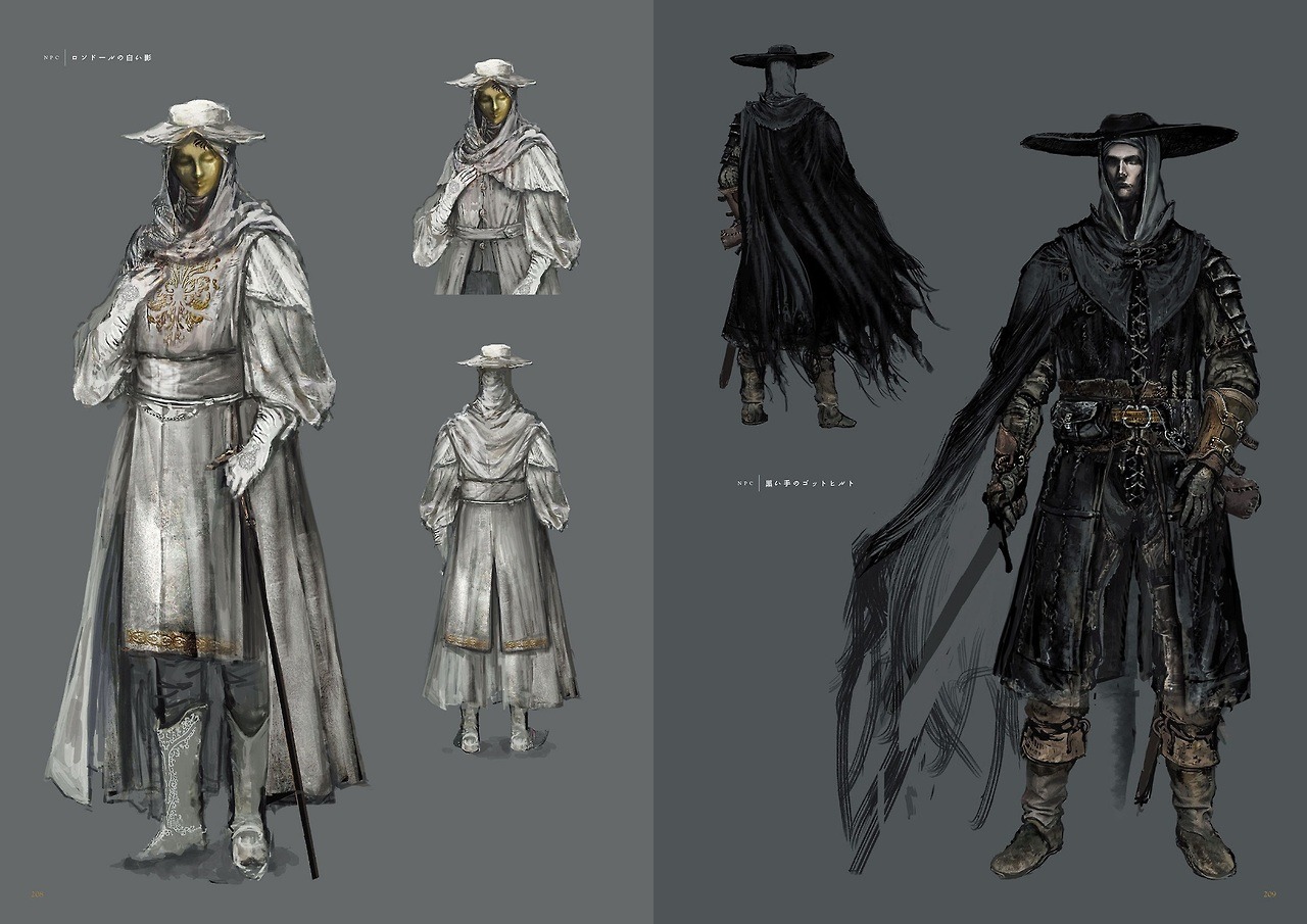 Dark Souls 3 Artbook Npc