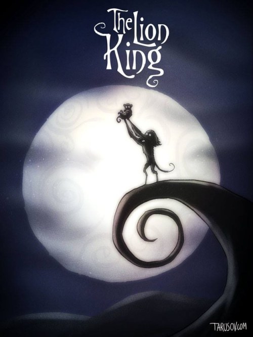 If Disney Movies Were Directed By Tim Burton - by Andrew Tarusov