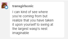 Hot take but uh