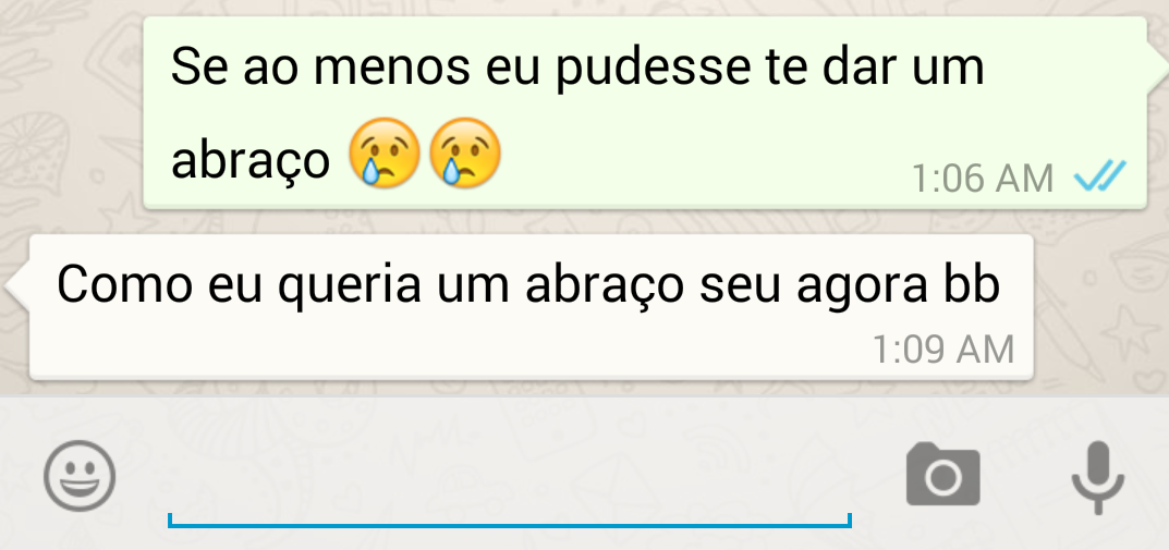 #whatsapp #wpp #abraço