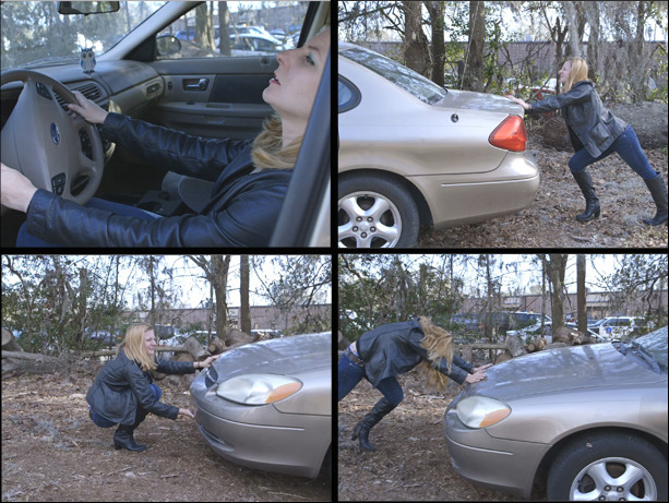 “Stuck Car” is now available at www.seductivestudios.comHeather has gotten her