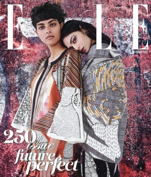 KOMAL GAJJAR and KAVYA TREHAN for ELLE INDIA October 2017