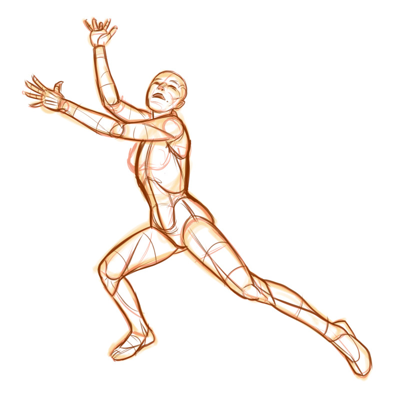 Pose Reference — dancing pose