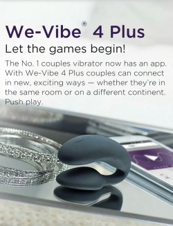 tasksforsubsandslaves:  le-sir:       The We-Vibe, can be controlled from another continent. 😈😈😈 Wicked Evil Grin 😈😈😈 dmndfre cocktails-and-catapults  And 1 app can control multiple We-Vibes 😈😈😈  From another Continent? How