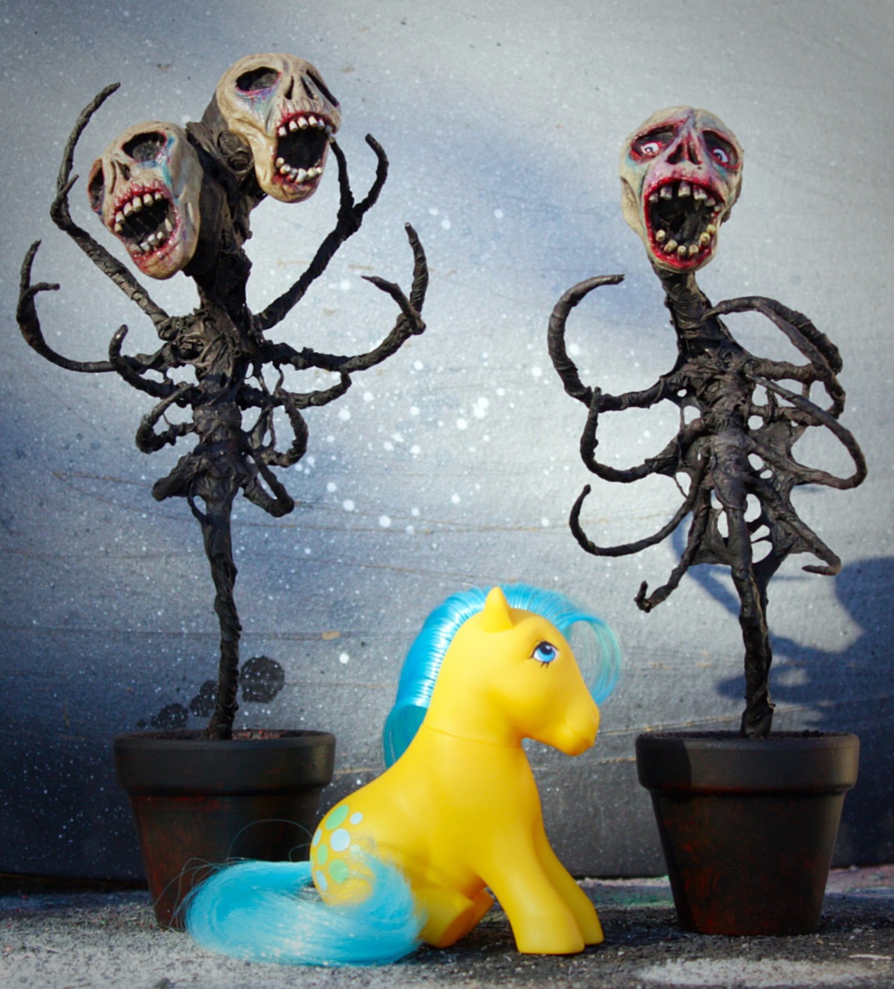 chrispandres: Take a look at my new Mortis Flowers !   https://www.etsy.com/listing/272757978/2-face-mortis-flower-ooak-hand-made