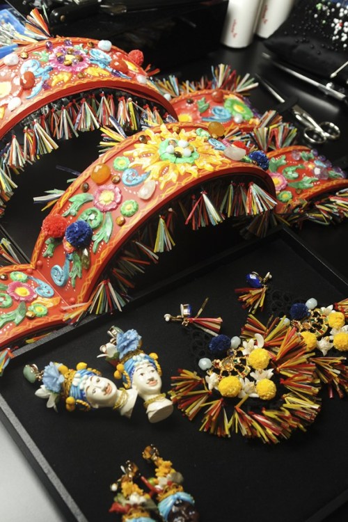 Inspiration For The DayDolce & Gabbana Catwalk Jewellery