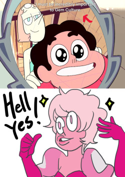 tief2627:I’m rewatching Steven Universe these days .I ‘m sorry , Pink lol