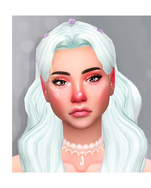 melveri: hair | top | bottoms | shoes | choker | earrings | flower crown- @kismet-sims @viiavi 
