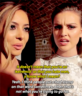 rudeloves:  What does that word [feminism] mean to you guys? 