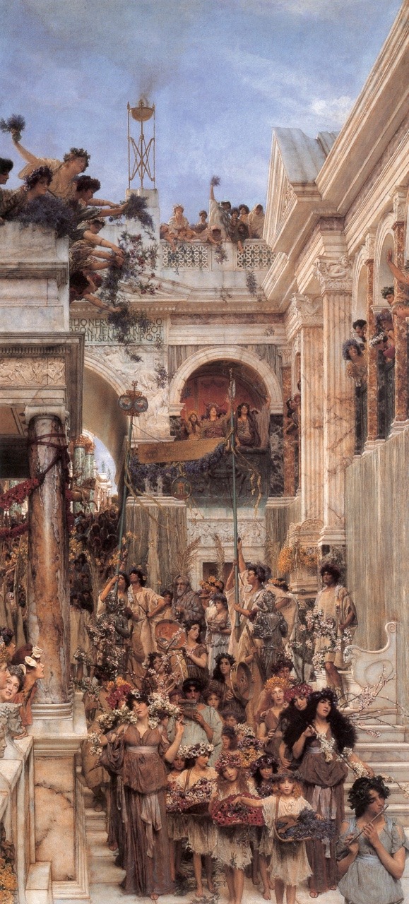 art-is-art-is-art:  Spring, Lawrence Alma-Tadema 