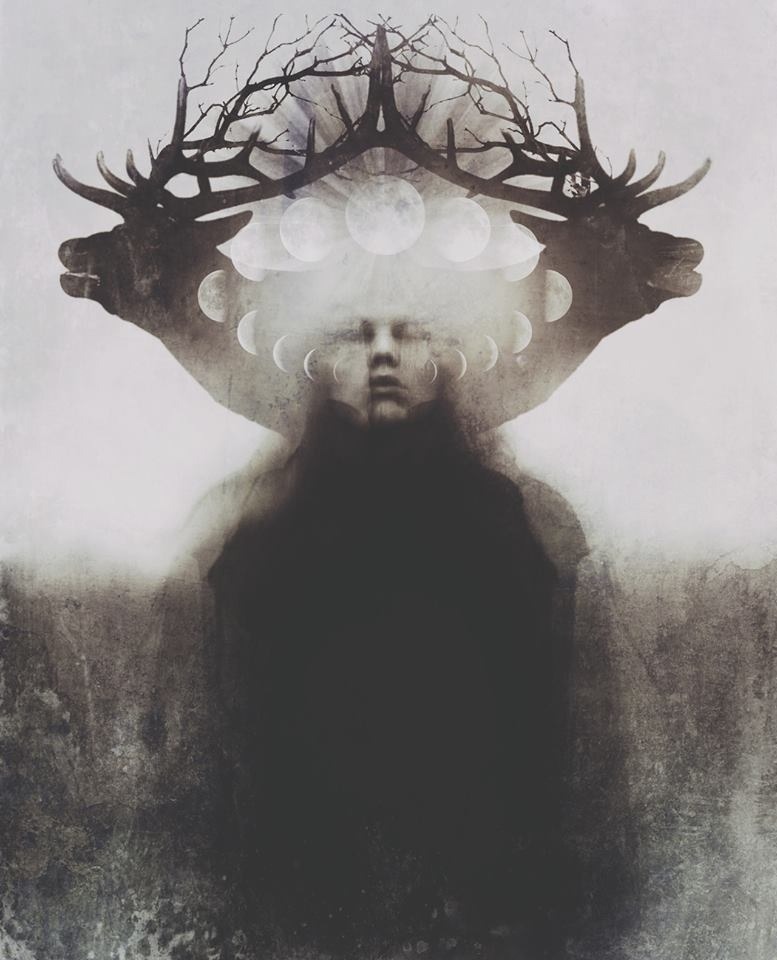 blackpoisonousrivers:  Image by: Darby Lahger (Old Hag) http://blackpoisonousrivers.tumblr.com/-