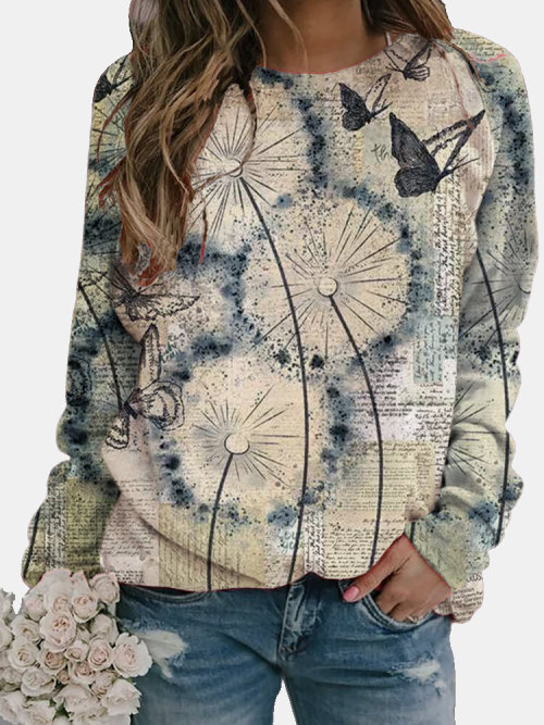 jollytyrantwhispers:Long sleeves Blouse in Landscape Print to create che oniric look in Fall &amp; W