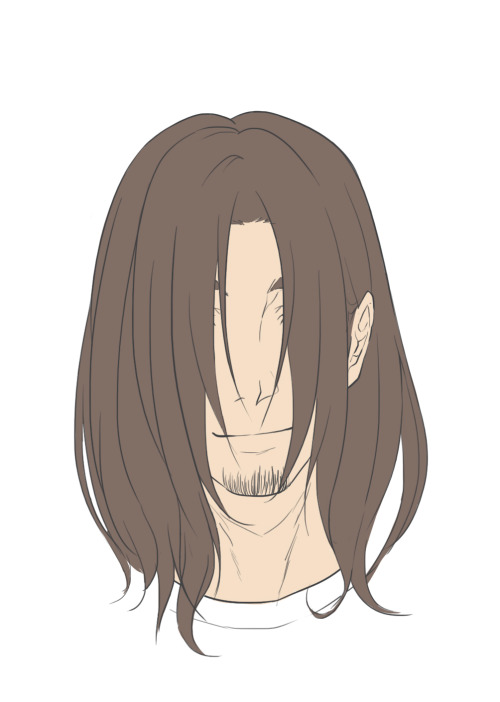 drawverylittle:  Tanaka, Tanaka, let down your hai– oh. 