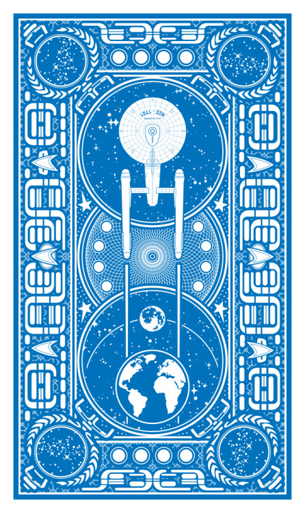 linesdamnlines: It’s done! My Star Trek playing card deck is all designed. I just finished the