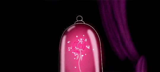 ororo-munroe:disney animation meme | 2/2 objects: the beast’s rose.
