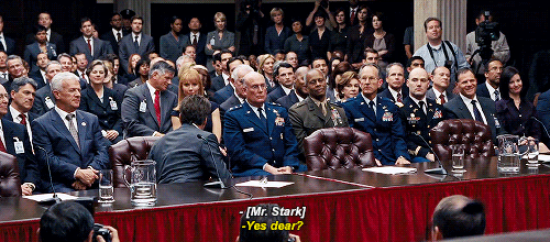 This movie was…one of the dullest plots in the entire MCU.However, the congressional hearing 
