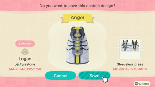 Hey guys I made a bunch of Borderlands inspired designs in Animal Crossing: New Horizons. My creator