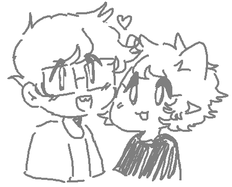 some mspaint leijohns; theyre in love (dont tag nepeta as kin/me/etc please! <3)