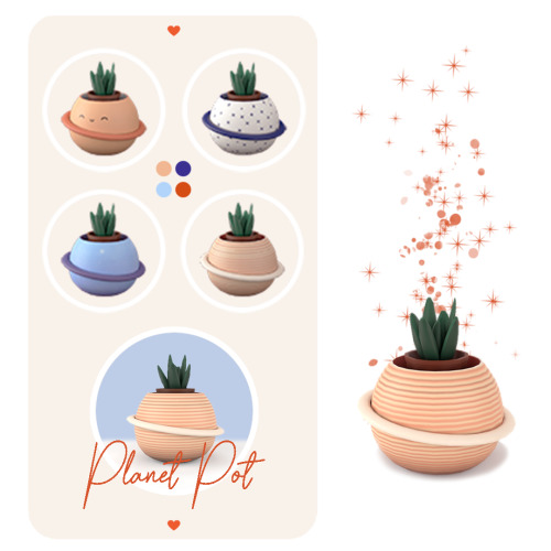 aira-cc: •̩̩͙*˚⁺‧͙ Planet Pot ·͙⁺˚*•̩̩͙Another plant! After watching them