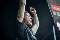 mitch-luckers-dimples:  Parkway Drive by Vans Warped Tour on Flickr. 