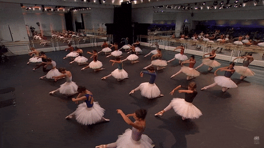 basicallyballet: The Royal Ballet rehearse the Kingdom of the Shades in La Bayadère [x]
