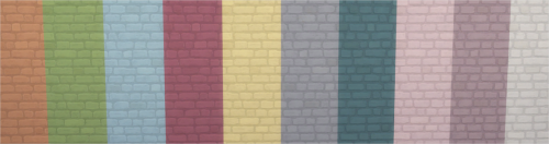 Cottage Living Sunlit Stone Wall Recolors DOWNLOAD