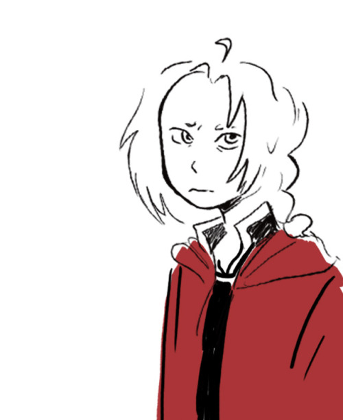 SOME EDWARD ELRIC ART. I Don’t Remember If I’ve Posted These Yet