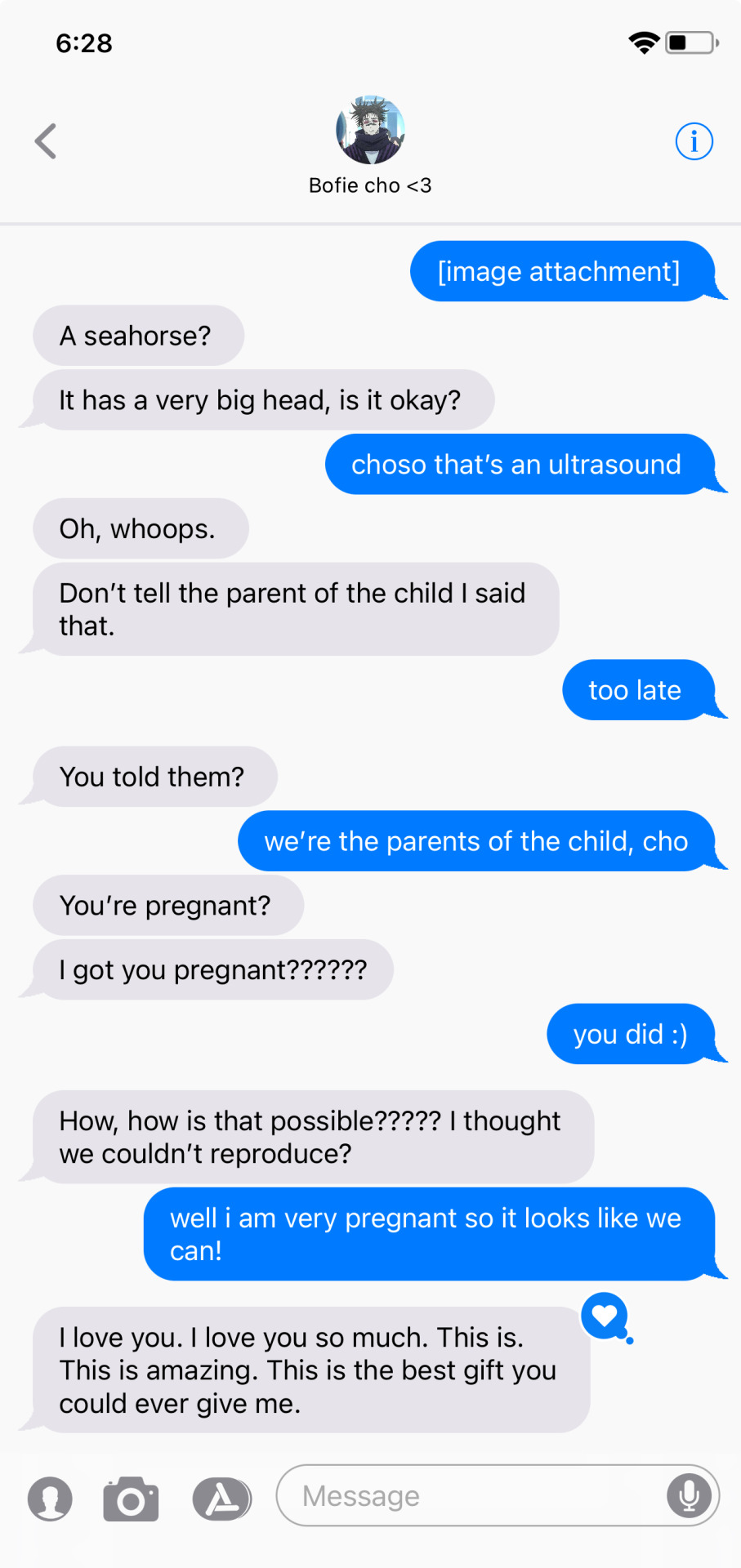 Sending Them An Ultrasound To Tell Them Youre Pregnant