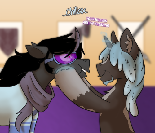 ask-king-sombra:  This… could be interesting.  …o_o Oh dear….