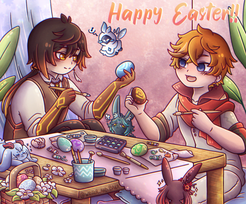 Happy Easter to all those who celebrate it!! I hope you can spend a peaceful day with the people you