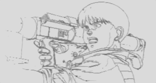 subject-28: Akira Production Report (1988) / Line Tests / 24fps ‘On Ones’ Amazing line tests from the ‘Akira Production Report’ documentary. 30 years on, Akira is still the only full-frame hand-animated feature film to adopt such a high frame