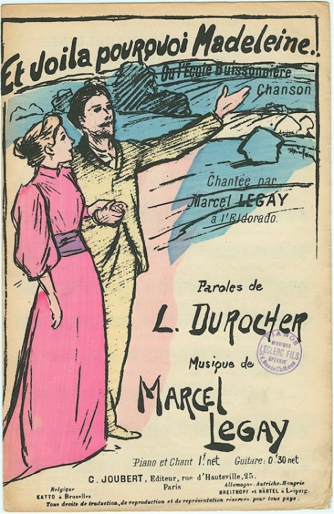 Et Voila Pourquoi Madeleine, 1890, Theophile Steinlen