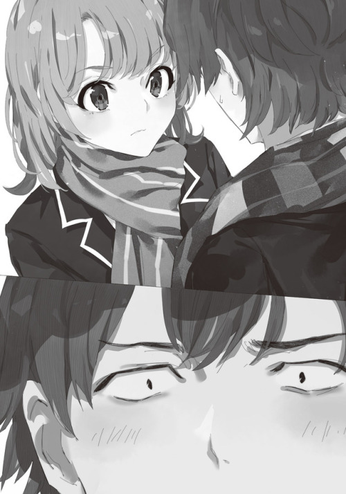 janime6:  Oregairu volume 13 illustrations