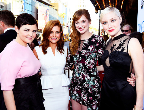 ginnifer-goodwin:Girls @ Screening Of ABC’s “Once Upon A Time” Season 4 - Sept 21, 2014