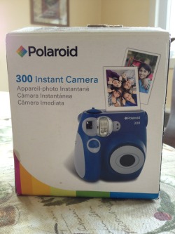 themondaynightwars:  I’m going to be selling this 300 Polaroid camera for โ. Retail is between ์-๖. It’s never been used! Let me know.